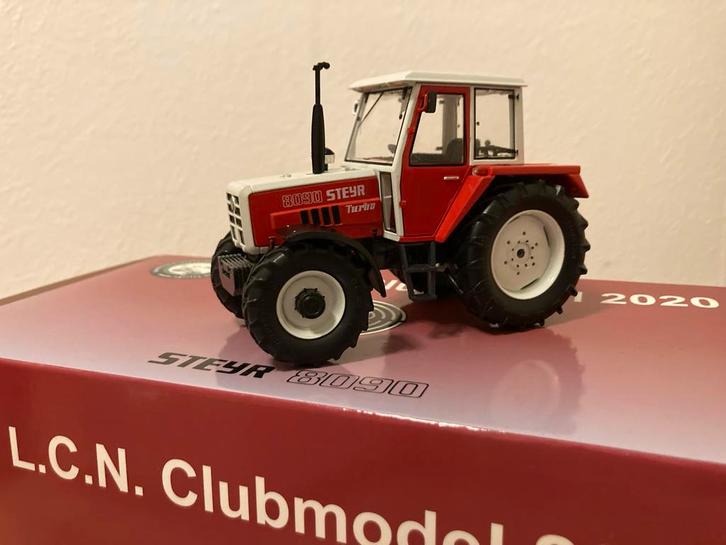 Steyr 8090 SK1 Clubmodel LCN - aangepast, Hobby en Vrije tijd, Modelbouw | Auto's en Voertuigen, Zo goed als nieuw, Overige typen