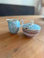 Pip Studio Floral suikerpot en melkkannetje, Overige typen, Nieuw, Ophalen of Verzenden, Overige stijlen