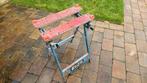 Retro Black & Decker Werkbank met Klemmen, Ophalen, Gebruikt, Minder dan 70 cm, Bankschroef