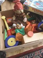Doos vol kinderspeelgoed, Ophalen