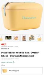 koelbox retro van Polarbox - geel 20L, Ophalen, Nieuw, Koelbox, Koelelement