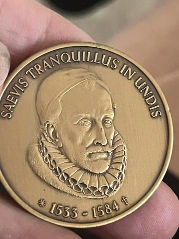Willem van Oranje penning beschikbaar voor biedingen