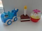 Duplo 10850 & 10918 Tow truck en cake, Kinderen en Baby's, Speelgoed | Duplo en Lego, Complete set, Duplo, Gebruikt, Ophalen of Verzenden