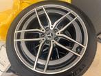 Velgen en Michelin Pilot Alpin 5 - 275/35 R19 Winterbanden, 19 inch, Gebruikt, 275 mm, Banden en Velgen