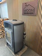 25169 Hout cv kachel Haas & Sohn 10,5 kw, Huis en Inrichting, Kachels, Ophalen, Gebruikt, Houtkachel, Vrijstaand