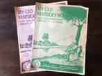 Bladmuziek My Old Kentucky Home voor piano en zang, Muziek en Instrumenten, Bladmuziek, Zang, Overige genres, Ophalen of Verzenden