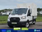 FORD TRANSIT 350 ac pick up euro6, Auto's, Gebruikt, Euro 6, 7 stoelen, Wit