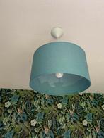 Turquoise Lampenkap - 40cm, Ophalen, Zo goed als nieuw, Stof, Minder dan 50 cm