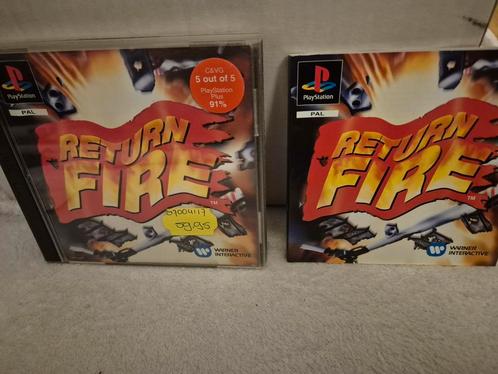 Return Fire ps1, Spelcomputers en Games, Games | Sony PlayStation 1, Zo goed als nieuw, Avontuur en Actie, 1 speler, Vanaf 3 jaar