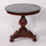 Restauration periode begin 19e eeuw tafel bijzettafel marmer, Antiek en Kunst, Ophalen