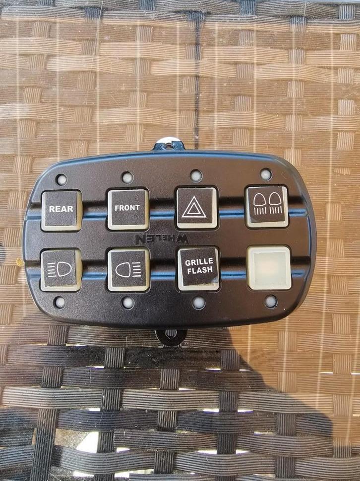 Whelen PCC8R zwaailamp bediening, Auto-onderdelen, Verlichting, Gebruikt, Ophalen of Verzenden