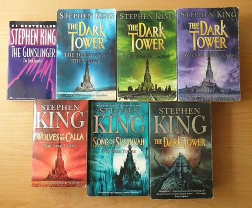 Stephen King - 7x Dark Tower, Boeken, Fantasy, Gelezen, Ophalen of Verzenden