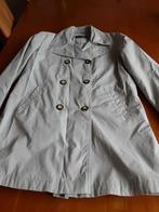 Lichtgrijze dames trenchcoat maat L merk Sutherland., Ophalen of Verzenden, Zo goed als nieuw, Maat 38/40 (M), Grijs