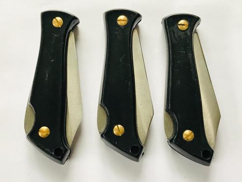 Inox italy knife vintage Black zakmes stevig Werk mes NIEUW, Caravans en Kamperen, Kampeergereedschap, Nieuw, Ophalen of Verzenden