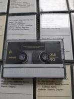 Maxell XLII 90 cassettes bespeeld met 90s trance, 2 t/m 25 bandjes, Gebruikt, Voorbespeeld, Ophalen