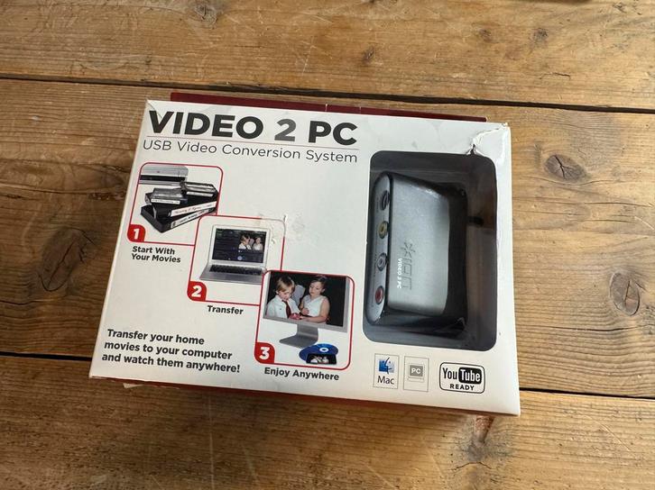 Video 2 PC - Digitaliseer je VHS banden!, Computers en Software, Pc- en Netwerkkabels, Zo goed als nieuw, Ophalen of Verzenden