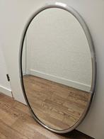 Vintage ovale spiegel, Ophalen, Minder dan 50 cm, Gebruikt, Minder dan 100 cm
