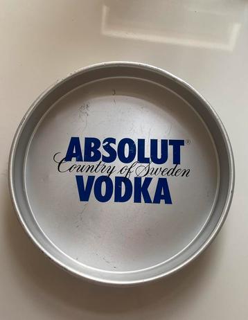 Absolut vodka dienblad beschikbaar voor biedingen