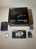 Canon g7x mark iii, Audio, Tv en Foto, Fotocamera's Digitaal, Ophalen of Verzenden, Zo goed als nieuw, Canon, 4 t/m 7 keer