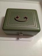 Geldkistje Nieuw, Verzamelen, Spaarpotten, Ophalen of Verzenden, Nieuw, Metaal of Blik, Overige thema's