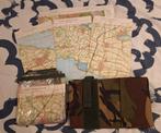 militaire stafkaarten stafkaart map houders, Verzamelen, Ophalen of Verzenden, Landmacht, Amerika, Embleem of Badge