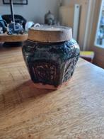 Oude gemberpot met deksel, Antiek en Kunst, Antiek | Keramiek en Aardewerk, Ophalen of Verzenden