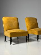 2x Fauteuil Bergère Frans antiek