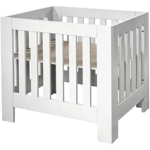 Baby box TWF Luuk Mat Wit, Kinderen en Baby's, Boxen, Zo goed als nieuw, Rechthoekig, In hoogte verstelbaar, Ophalen