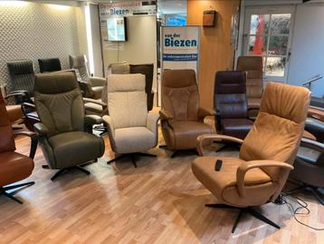 Relaxfauteuils in de opruiming beschikbaar voor biedingen