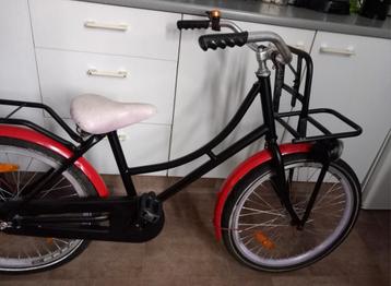 Kinder omafiets met transportrek  beschikbaar voor biedingen
