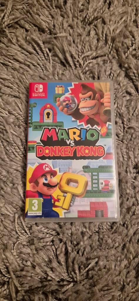 Mario vs. Donkey Kong - Nintendo Switch, Spelcomputers en Games, Games | Nintendo Switch, Zo goed als nieuw, Platform, 2 spelers