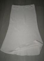 H&M lange katoen witte rok mt 42 L, Kleding | Dames, Rokken, H&M, Verzenden, Wit, Maat 42/44 (L)