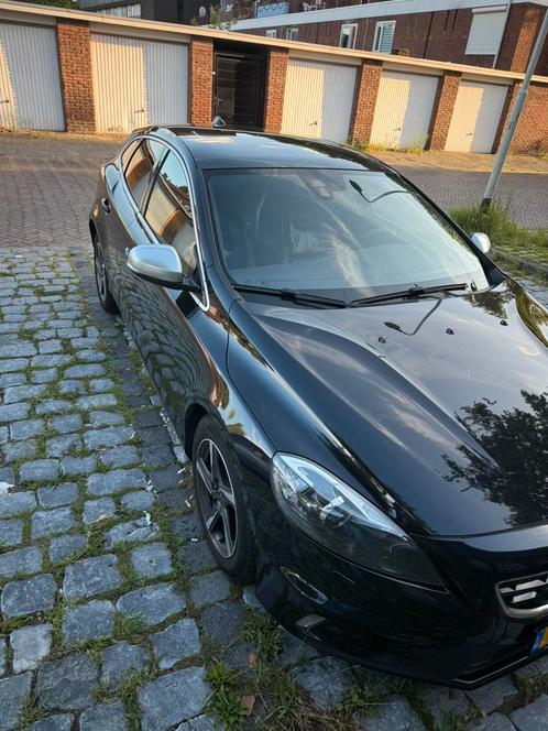 Volvo V40 1.6 D2 R-design 2013 Zwart, Auto's, Volvo, Particulier, V40, ABS, Achteruitrijcamera, Adaptieve lichten, Adaptive Cruise Control