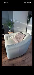 Nette lederen draaistoel/lounge/fauteuil, Huis en Inrichting, Ophalen, Zo goed als nieuw