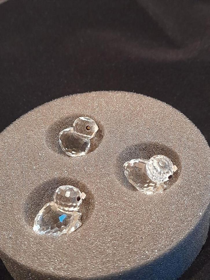 Swarovski Kuikentjes 020/003 - Set van 3, Verzamelen, Swarovski, Zo goed als nieuw, Figuurtje, Ophalen of Verzenden