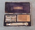 Antiek scheermes pocket King's Gillette U.S. A., Antiek en Kunst, Ophalen of Verzenden