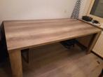 Eettafel, Huis en Inrichting, Tafels | Sidetables, Ophalen, Gebruikt, 200 cm of meer, 25 tot 50 cm
