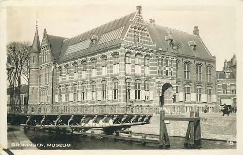 (386-290-033) Groningen Museum, Verzamelen, Ansichtkaarten | Nederland, Groningen, Verzenden