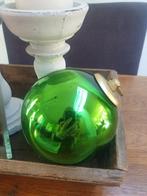 Grote groene oude heksenbal, Antiek en Kunst, Ophalen of Verzenden