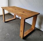 Eettafel Ate van Apeldoorn Houtwerk Hattem 150 x 75 cm, Ophalen, Mid century vintage, Gebruikt, Houtwerk Hattem
