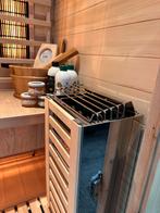 COMBI SAUNA INFRAROOD MET OPGIETKACHEL GRATIS BEZORGD! 🚚, Sport en Fitness, Sauna, ., Fins of Traditioneel, Ophalen of Verzenden
