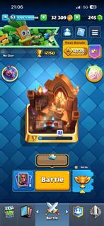 Clash royale account, 1 speler, Ophalen, Zo goed als nieuw, Vanaf 12 jaar