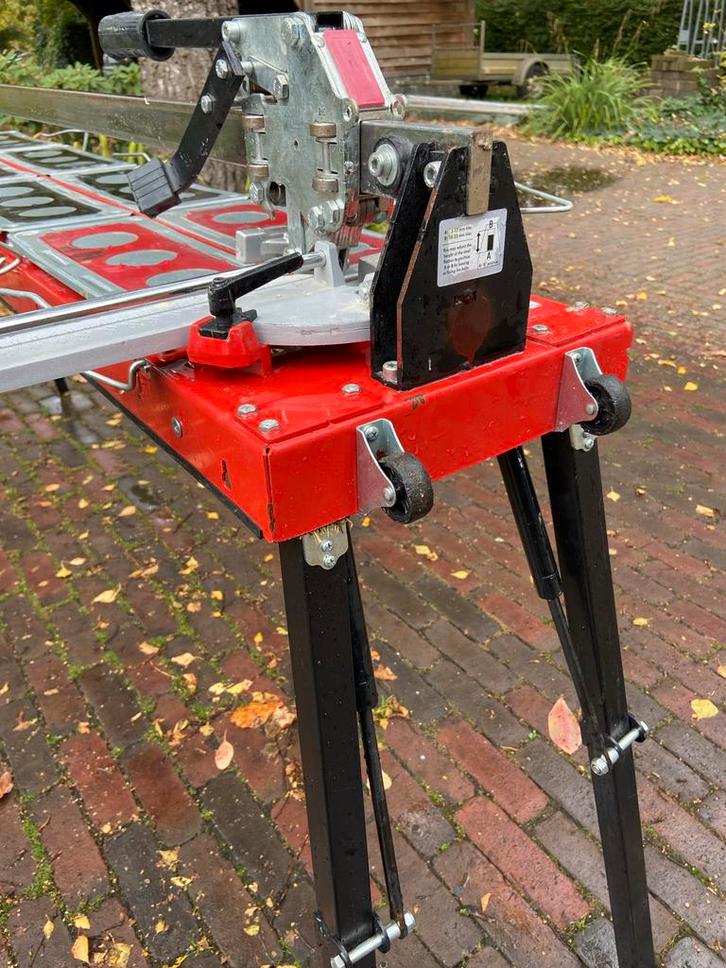 XXL HEKA GIGACUT grote Tegelsnijder 1600 mm - Professioneel, Doe-het-zelf en Verbouw, Gereedschap | Overige machines, Gebruikt