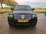 Volkswagen Touareg 4.2 V8 228KW 4MOTION AUT 2003 Zwart, Auto's, Volkswagen, Automaat, 4172 cc, Zwart, Leder