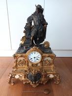 Grote bronzen Pendule 60 cm, Antiek en Kunst, Antiek | Klokken, Ophalen