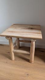 Krukje hout tafeltje, Ophalen, Gebruikt, Hout