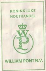 Koninklijke Houthandel William Pont, Ophalen of Verzenden