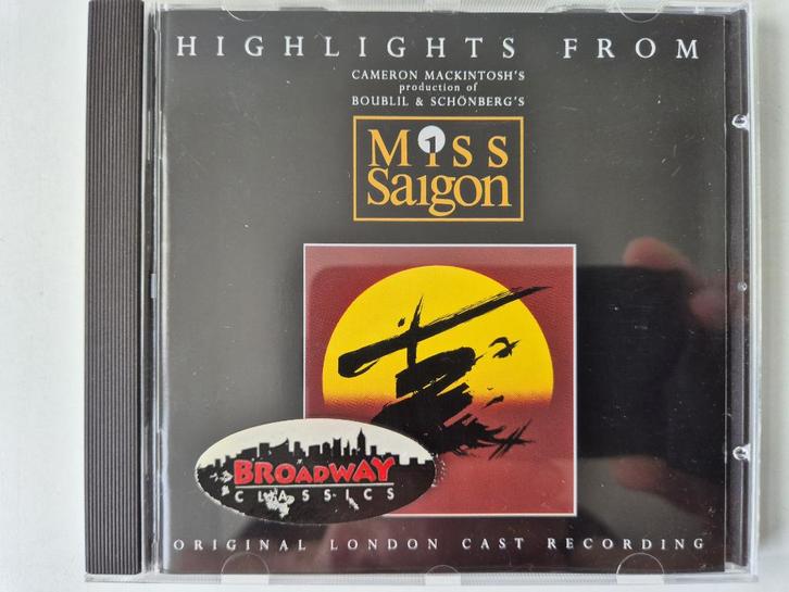 Miss Saigon - Soundtrack, Cd's en Dvd's, Cd's | Filmmuziek en Soundtracks, Ophalen of Verzenden