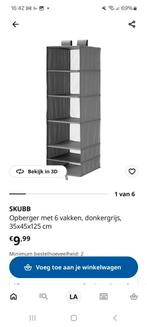 Ikea SKUBB grijs - nieuw, Huis en Inrichting, Kasten | Kledingkasten, Ophalen of Verzenden, Nieuw, Met hangruimte