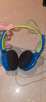 Philips Kinder Koptelefoon - Blauw/Groen, Ophalen of Verzenden, Zo goed als nieuw, Op oor (supra aural), Philips